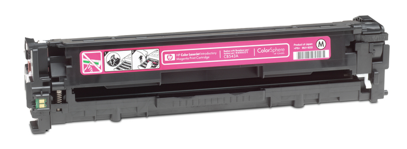 Cartucho Original de Tóner HP 125A Magenta, 1.400 Páginas