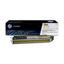 Cartucho Original de Tóner HP 126a Amarillo, 1.000 Páginas