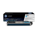 Cartucho Original de Tóner HP 126a Cian, 1.000 Páginas