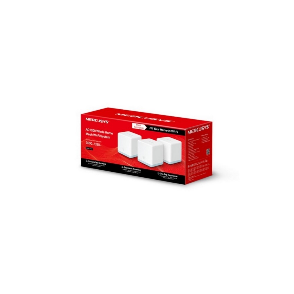 Additional Image for Router Mercusys WIFI de malla, AC1200 Mbps Paquete por 3 Unidades