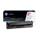 Cartucho Original de Tóner HP 201x Alto Rendimiento Magenta, 2.300 Páginas