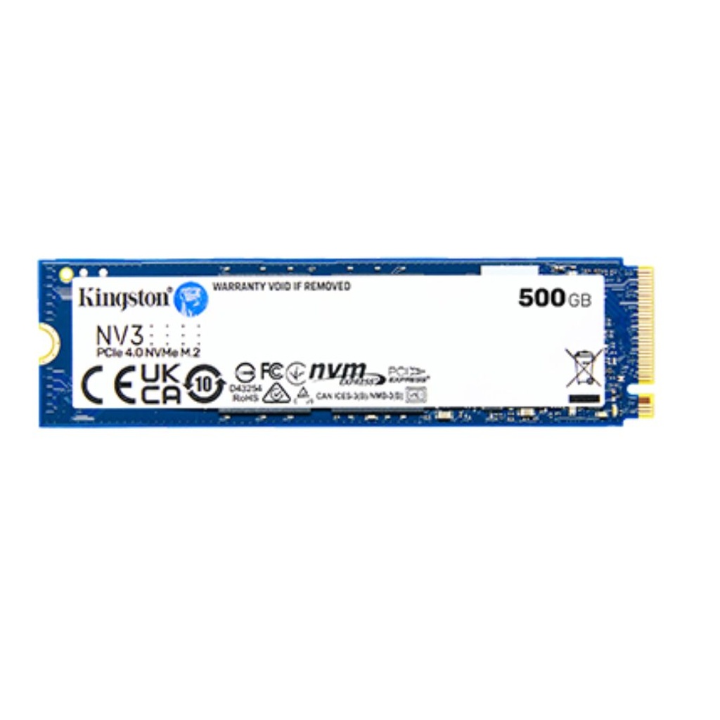 Unidad de estado solido ssd kingston 500G NV3 M.2 2280 PCIe 4.0 NVMe