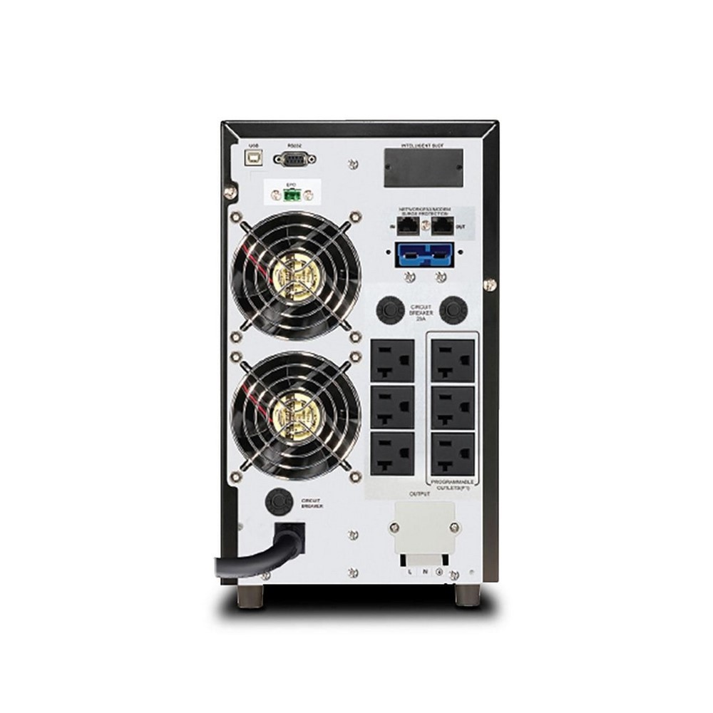 Additional Image for Ups CDP Monofasica On Line Tipo Torre 3000VA/2700W Tarjeta SNMP Opcional COLOR Negro