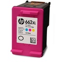 Cartucho Original De Tinta Hp 662xl Alto Rendimiento Tricolor, 300 Páginas, 8 ml