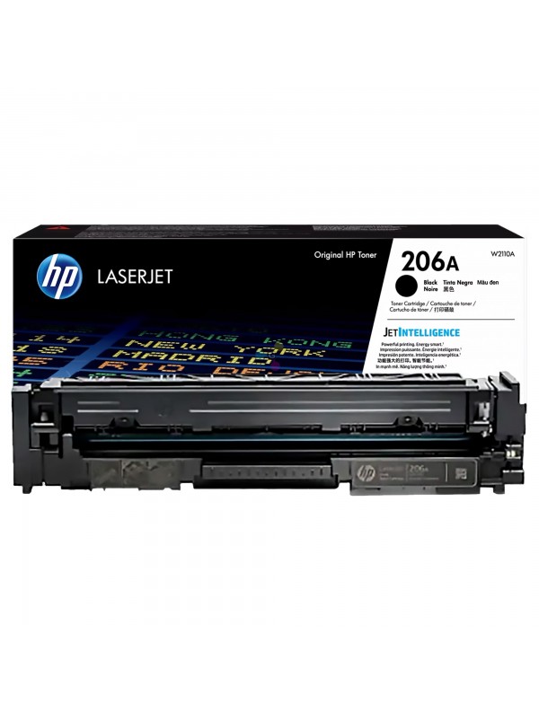 Cartucho Original de Tóner Hp 206A Negro, 1.350 Páginas
