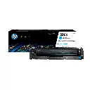 Cartucho Original de Tóner Hp 206X Alto Rendimiento Cian, 2.450 Páginas
