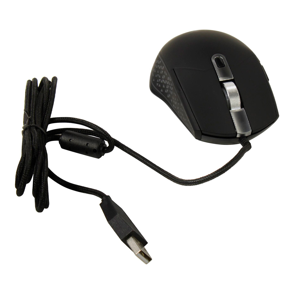 Additional Image for MOUSE SCORPION M705 Interfaz/Optico/Resolución (DPI) 800 / 1600(Predeterminado) / 2400 / 3200 / 4800 / 7200/Número de botones6 (izquierda, derecha, botón central con desplazamiento, última/siguiente página/nivel DPI)