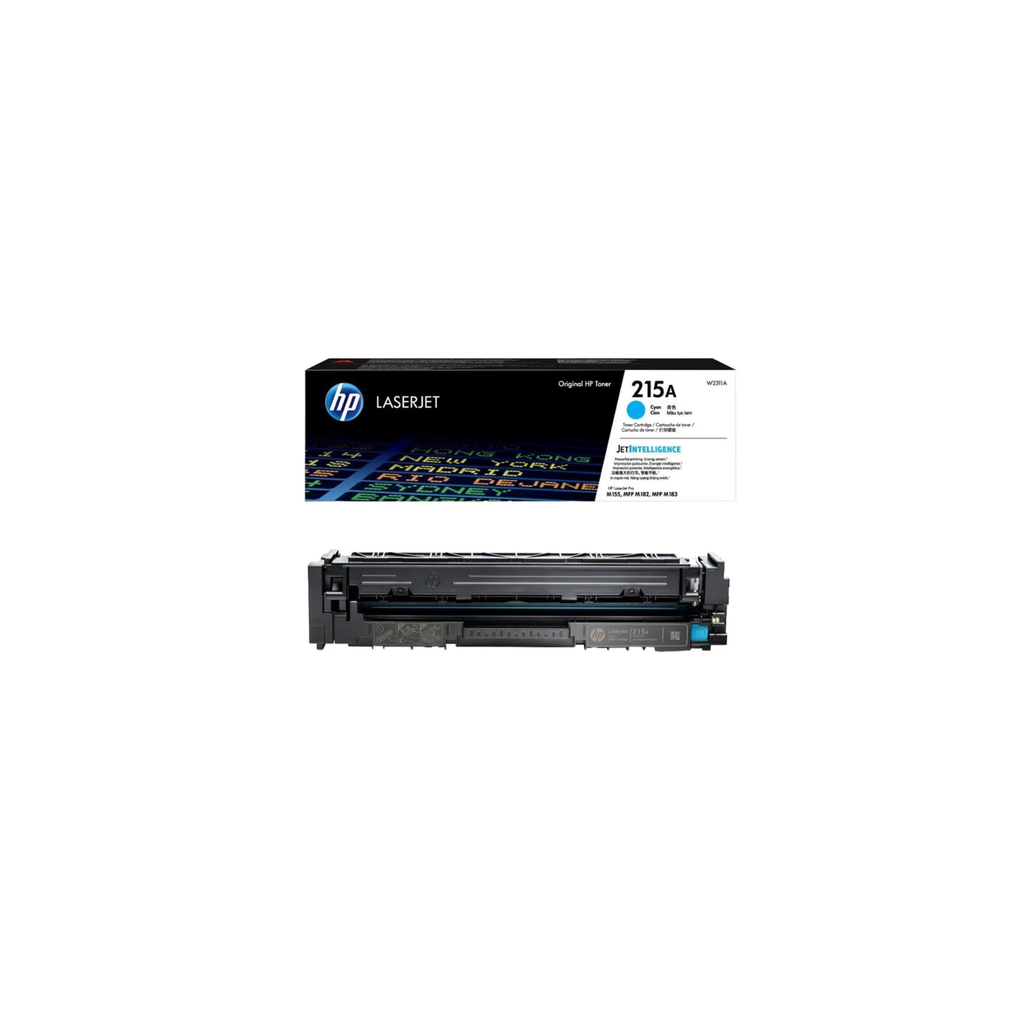 Cartucho Original de Tóner Hp 215A Cian, 850 Páginas