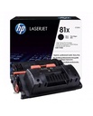 Cartucho Original de Tóner Hp 81X Alto Rendimiento Negro, 25.000 Páginas