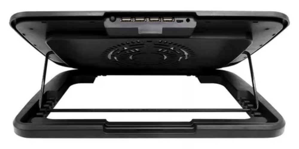 Base Refrigerante Star Tec St-Cp-020 1 Ventilador 4 Puertos Usb Negro