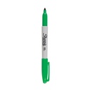 Marcador Permanente Sharpie Punta Fina Verde