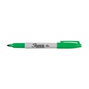 Marcador Permanente Sharpie Punta Fina Verde