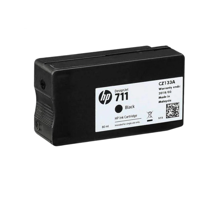 Cartucho Original de tinta HP 711 Negro, 80ml
