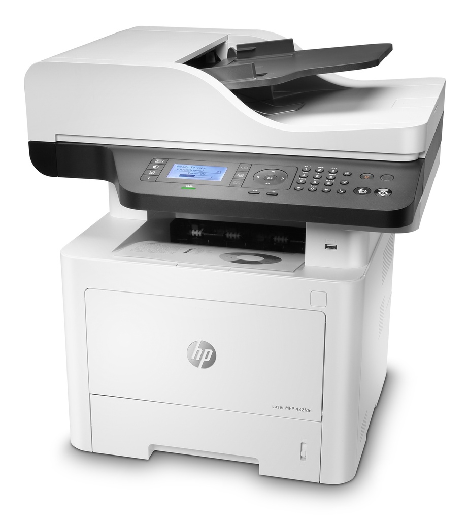 Impresora Hp Multifuncional Laser M432Fdn Blanca