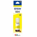 Botella Original De Tinta Epson 504 Amarillo, 6.000 Páginas, 70 ml