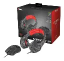 Combo Audifono y Mouse Gamer Trust Gxt 784 Negro