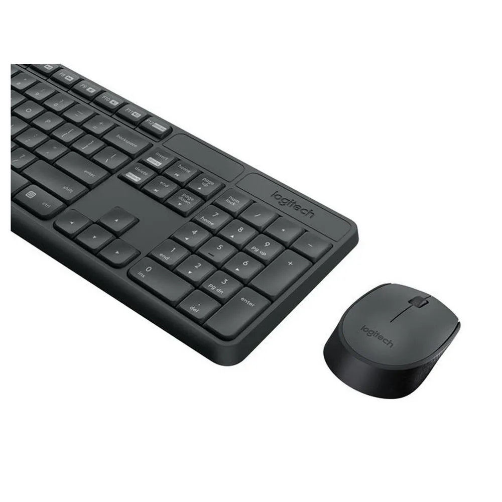 Combo Logitech Teclado y Mouse Mk235 Inalambrico