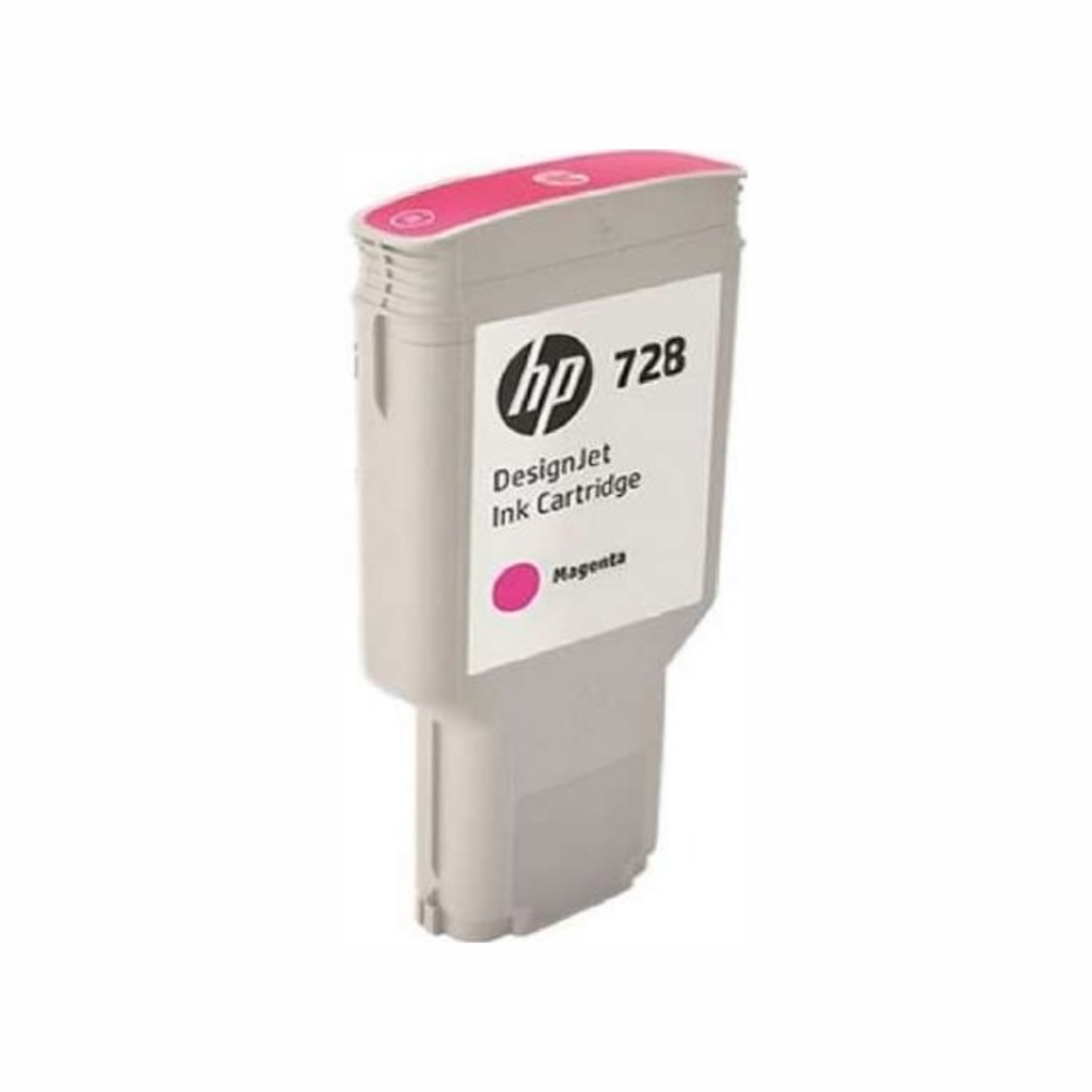 Cartucho Original De Tinta Hp 728 Magenta, 300ml