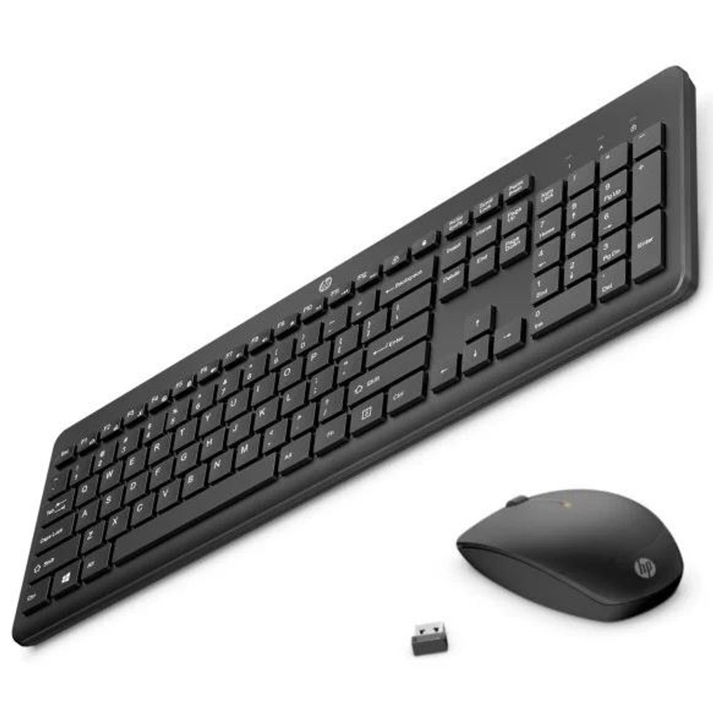 Combo Original Teclado y Mouse Inalámbrico Hp 235 Negro