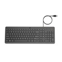 Teclado Original Alámbrico Hp 150 Negro