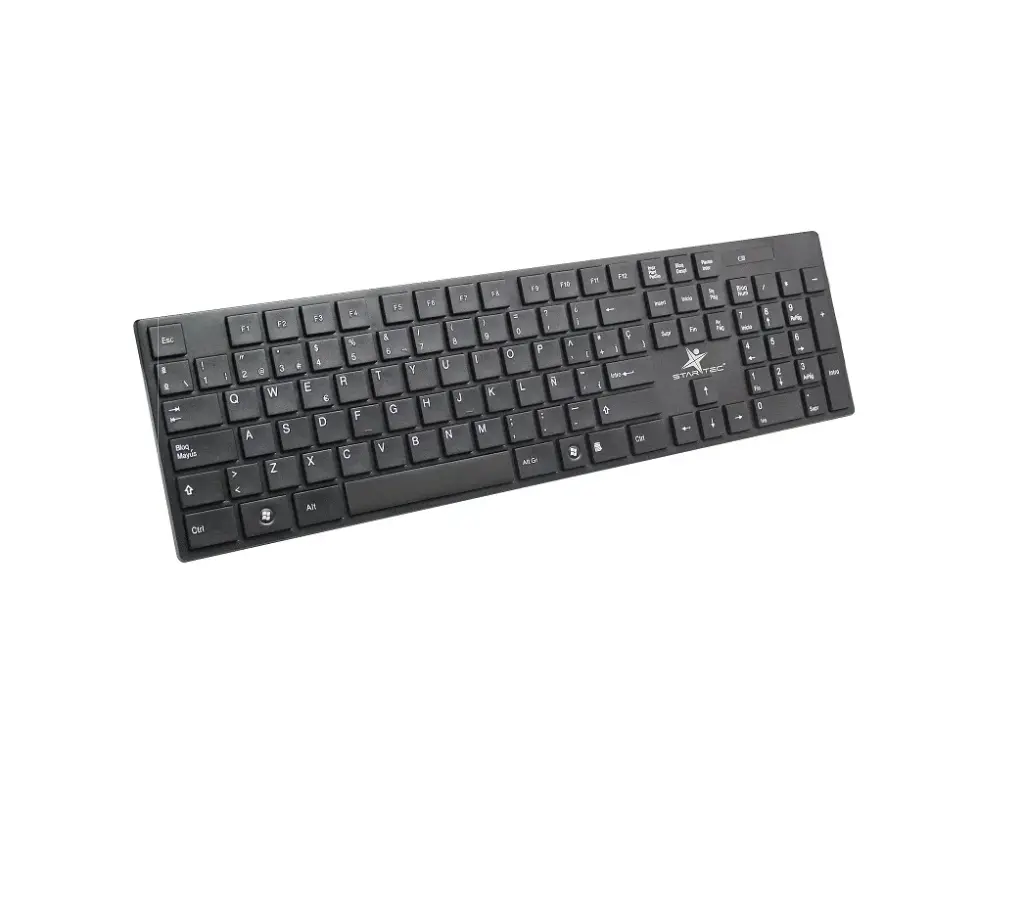 Teclado Inalambrico Star Tec St-Kb-689 Negro