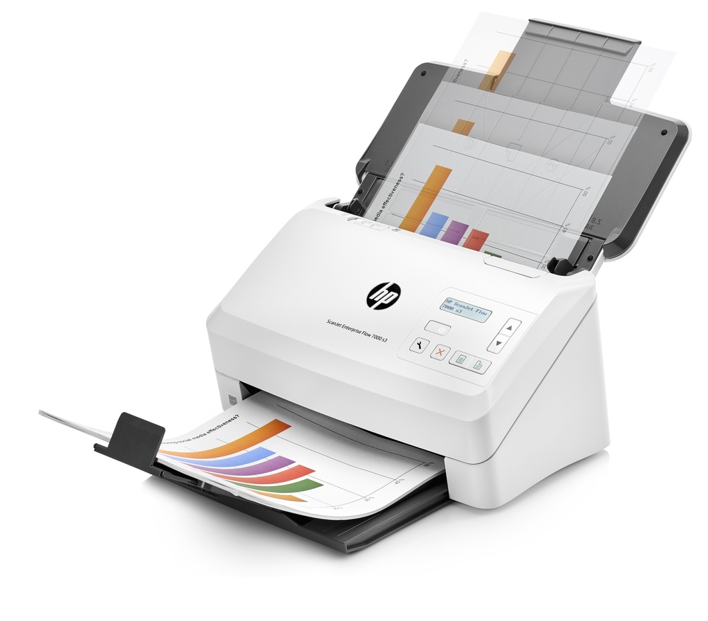 Escáner Hp Flow Sheet-Fee 7000 S3