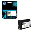 Cartucho Original De Tinta Hp 951 Amarillo, 700 Páginas, 8 ml