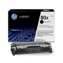 Cartucho Original De Tóner HP 80x Alto Rendimiento Negro, 6.900 Páginas