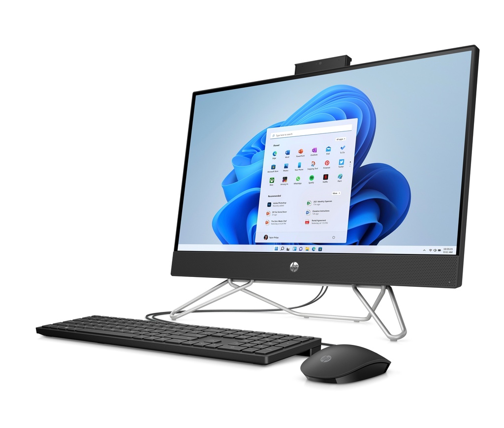 Computador HP All-in-One 24-cb0008la AMD Ryzen 3 8GB RAM SSD 256 W11 Home