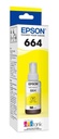 Botella Original De Tinta Epson 664 Amarillo, 7.500 Páginas, 70 ml
