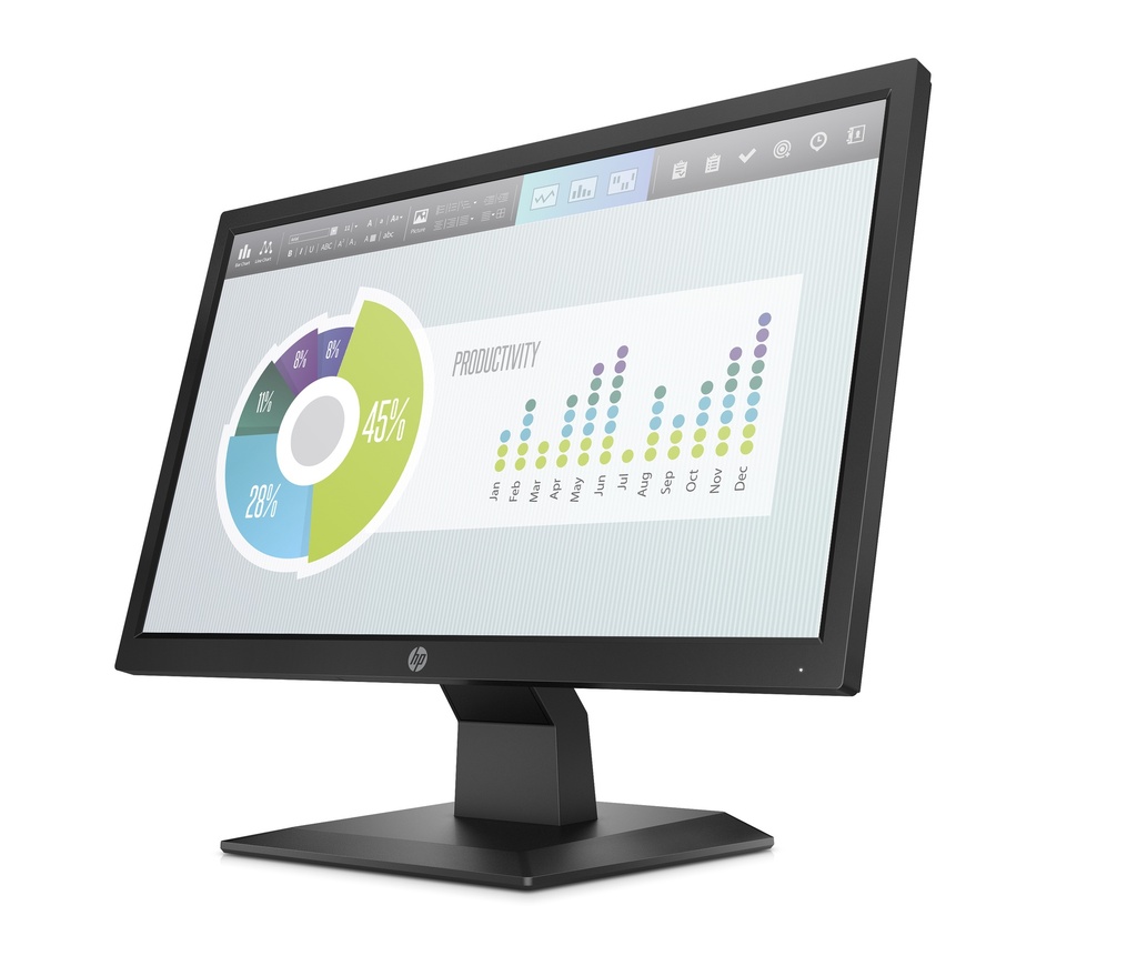 Monitor HP P204v de 19,5" Negro
