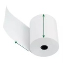Rollo Papel Termico De 80Mm x 60Mts X 60 UND