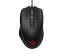 Mouse Original Alámbrico Gamer Hp 400 Omen Negro