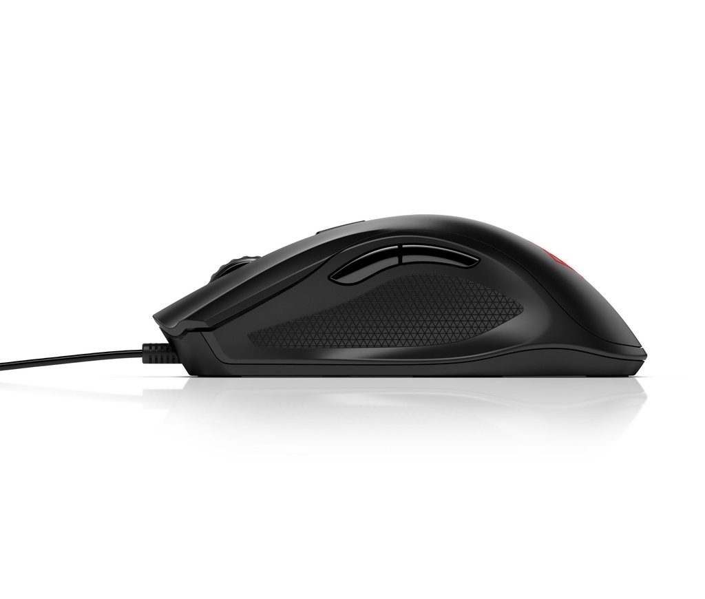 Mouse Original Alámbrico Gamer Hp 400 Omen Negro