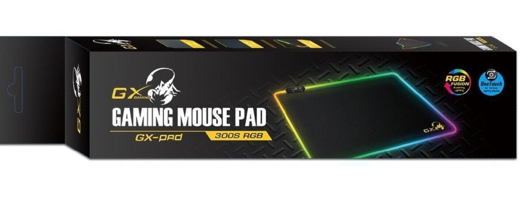 Pad Mouse Gamer Genius GX 300S Rgb Iluminado Antideslizante Negro