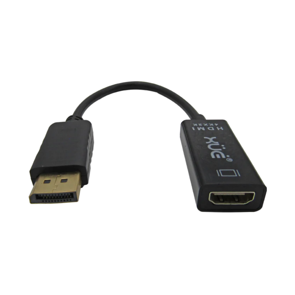 Convertidor Xue Displayport Macho A HDMI V1.2 Hembra 4K Negro