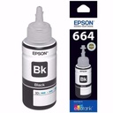 Botella Original De Tinta Epson 664 Negro, 4.500 Páginas, 70 ml