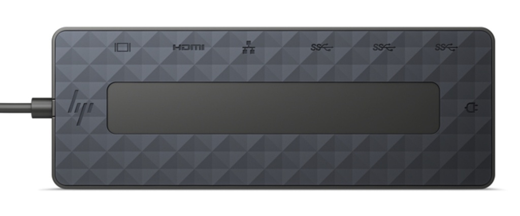 Docking Mini HP HDMI,Display port, RJ45,USB-C Carga y Video 65W Negro