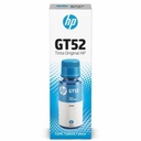 Botella Original De Tinta HP GT52 Cian, 4.000 Páginas, 70 ml
