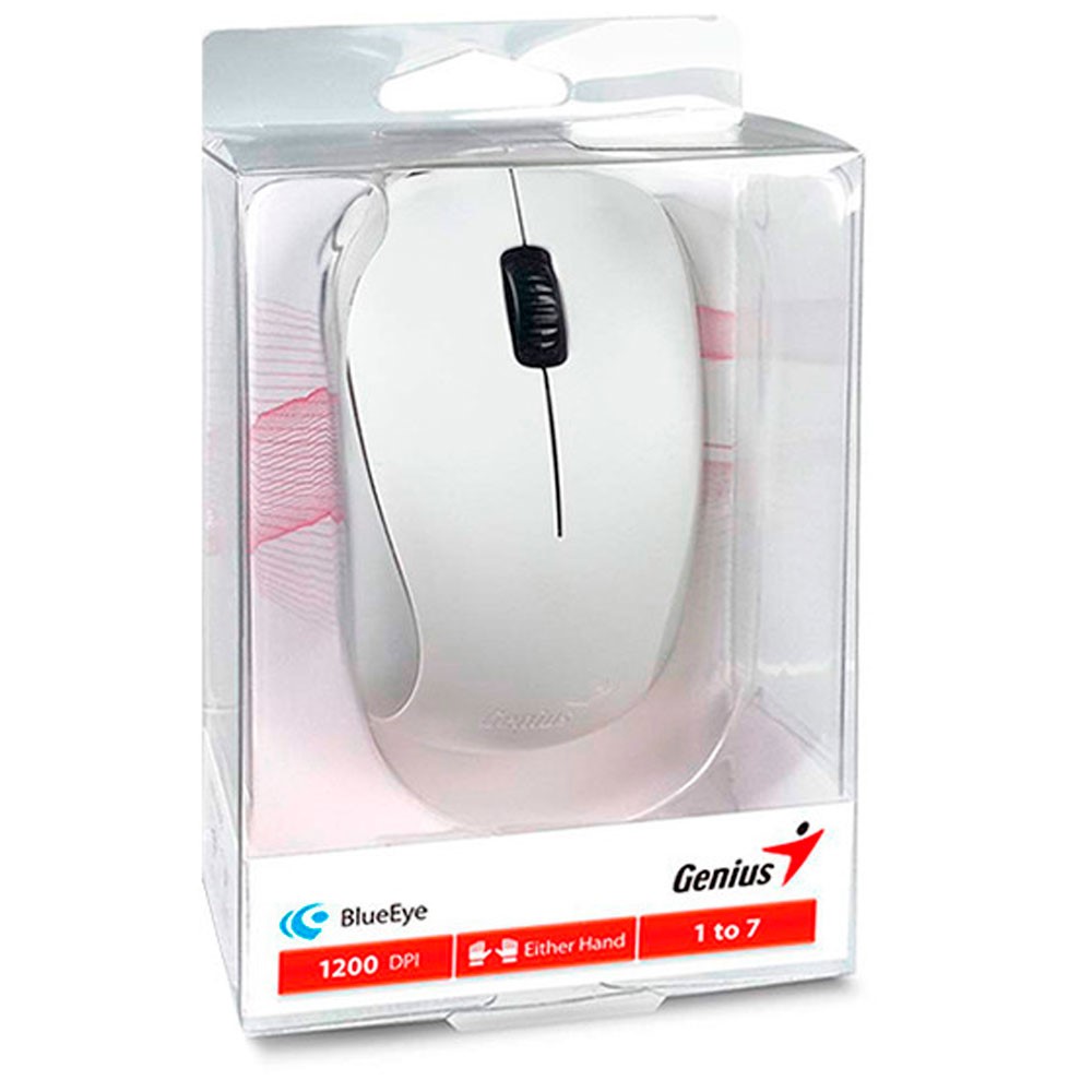 Additional Image for Mouse GENIUS Inalámbrico 2.4 BlueEye COLOR Blanco