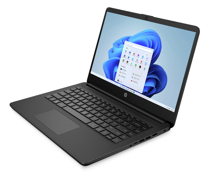 Portátil HP 14-dq0526la Intel Celeron N4120 4GB RAM SSD 128 W11 Home Negro