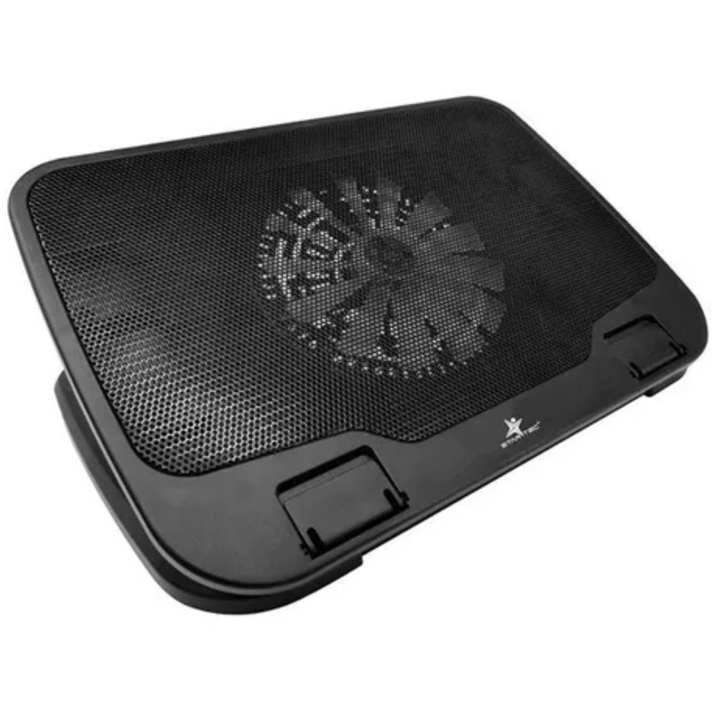 Base Refrigerante Star Tec St-Cp-020 1 Ventilador 4 Puertos Usb Negro