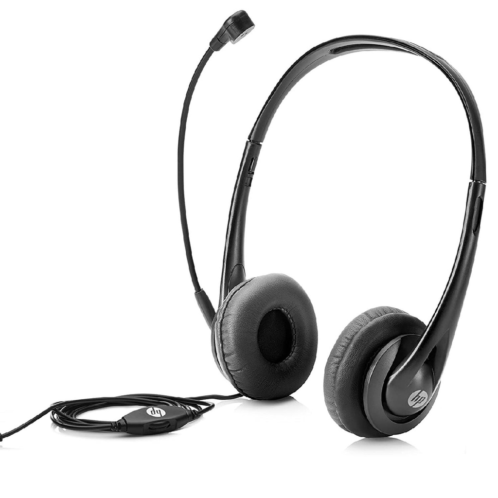 Diadema Hp Estéreo Con Conexión USB Negro