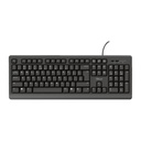 Teclado Original Trust Primo Alámbrico Negro
