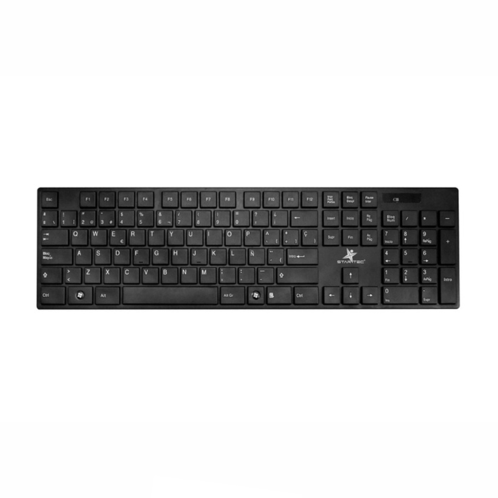 Teclado Inalambrico Star Tec St Kb 689 Negro