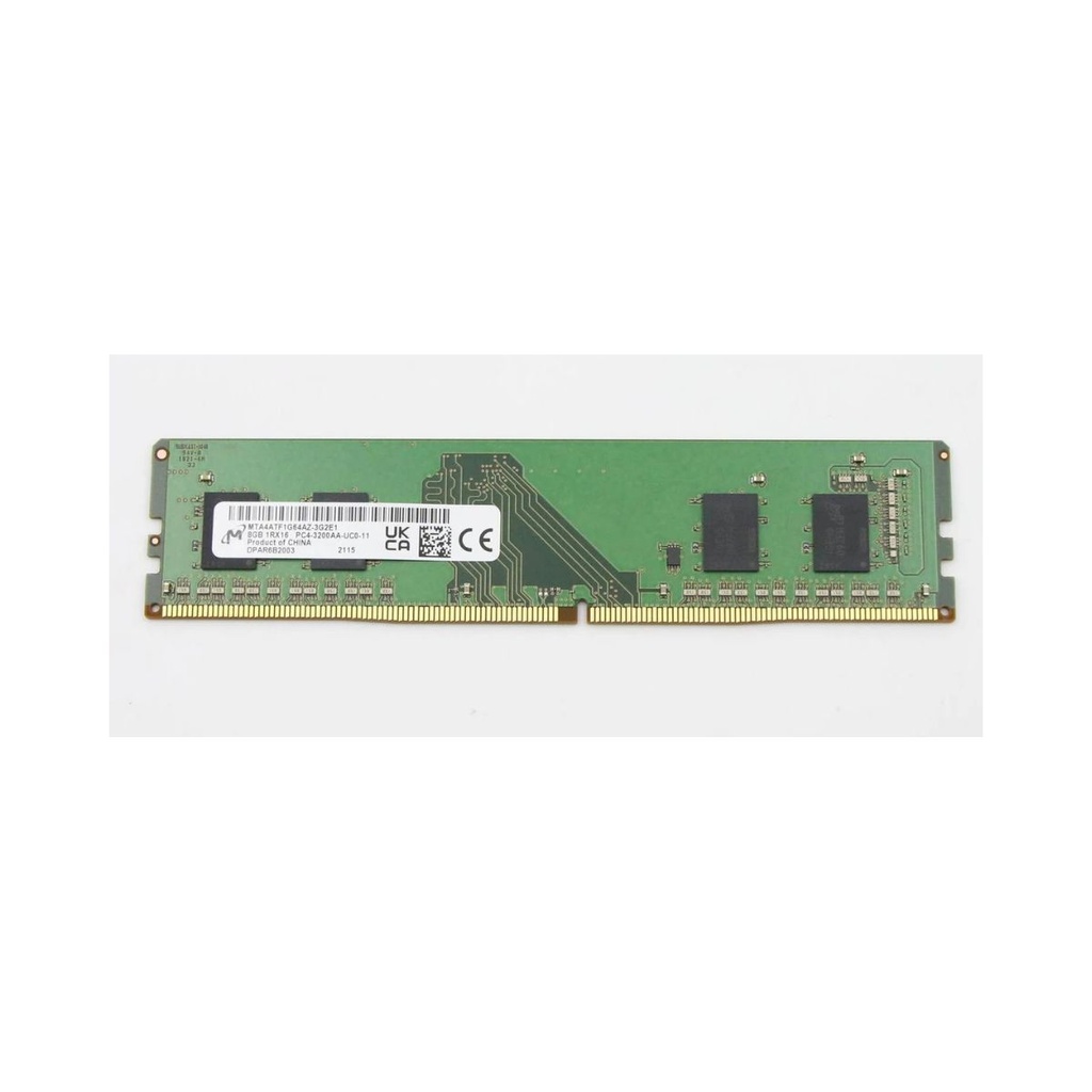 Memoria Micron DDR4 8GB Udimm MTA4ATF1G64AZ-3G2E1