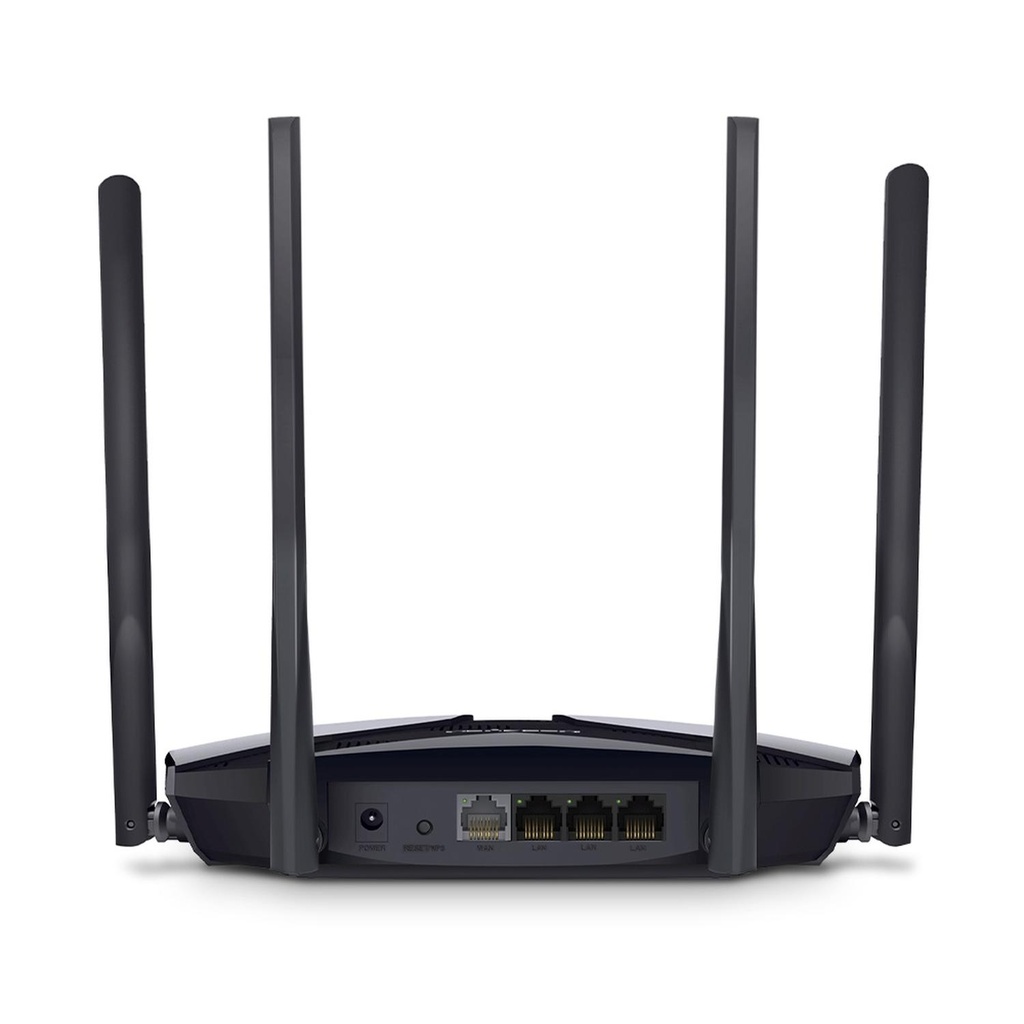 Router Mercusys AX1800 Dual-Band Wi-Fi 6 MR70X Negro