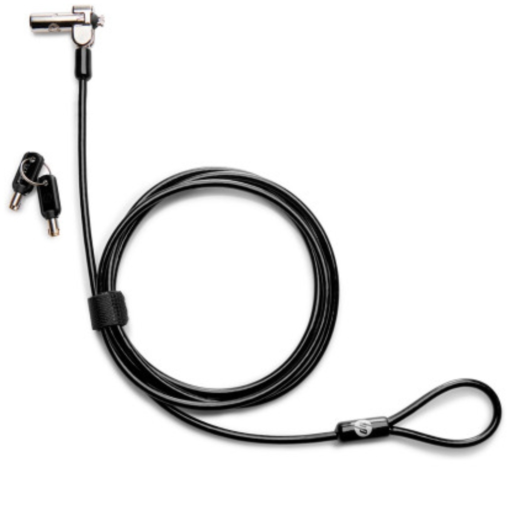Guaya de seguridad Original Hp 240 para Portátil Negra