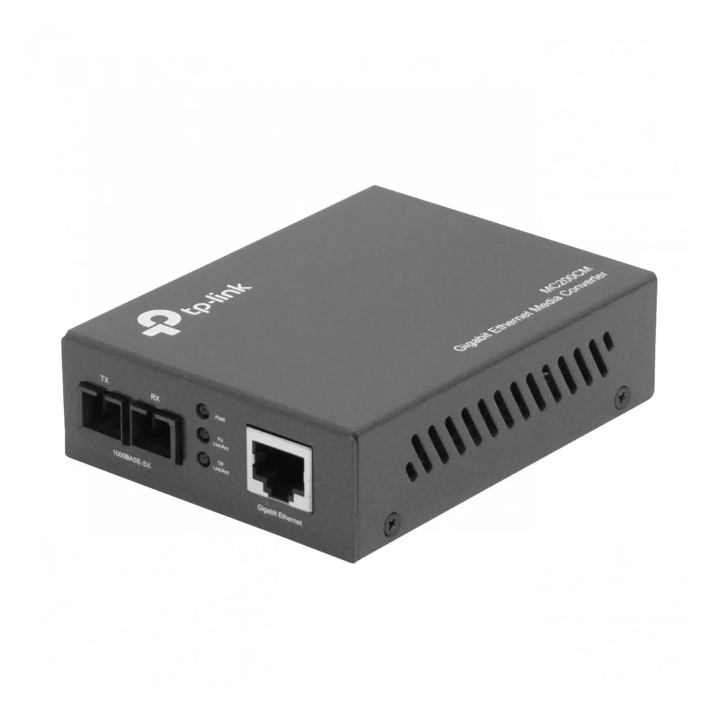 Convertidor Tp-Link Multimedia de Modo Individual de 10/100Mbps