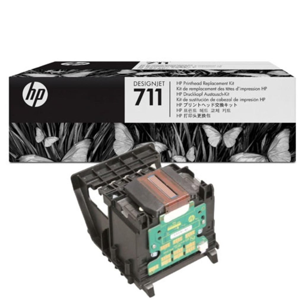 Cabezal Original De Impresión HP 711 4 Colores